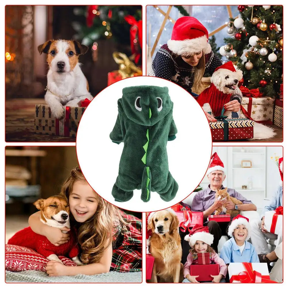 Roupa de Dinosauro para Gato e Cachorro