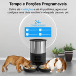 Alimentador Automático para Gatos e Cães