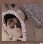 Cama para Gatos e Cães de Todas as Estações