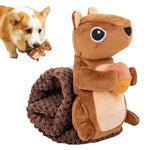 Brinquedo Interativo para Cão em Forma de Esquilo com Som