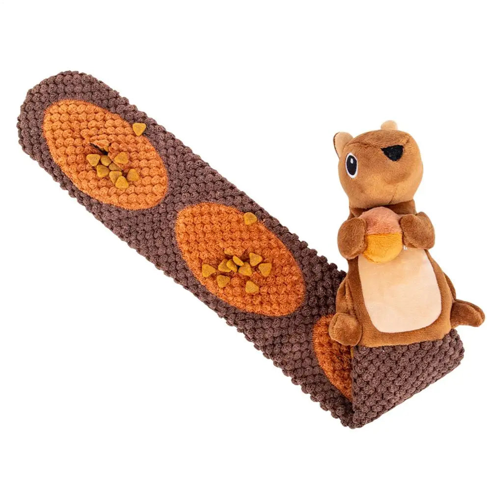 Brinquedo Interativo para Cão em Forma de Esquilo com Som