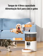 Newpet 4L Alimentador Automático para Pets