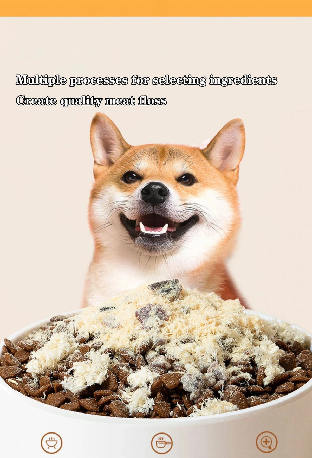 Petisco para animais - Ração para gatos, filhotes e cães