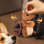 Brinquedo Interativo para Cão em Forma de Esquilo com Som