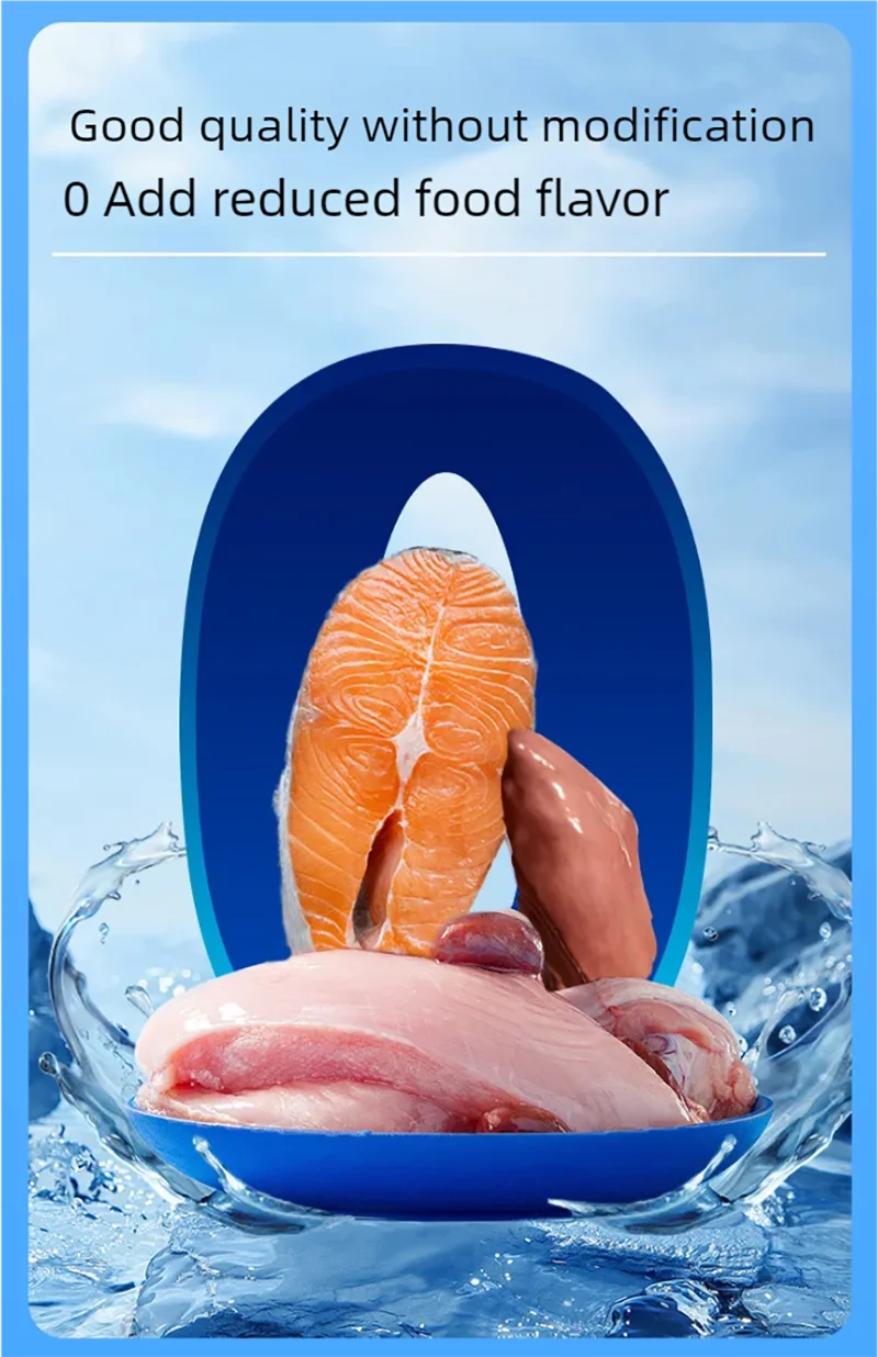 Ração enlatada para gatos/ Petiscos para gatos adultos - Frango e Salmão 85g