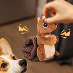 Brinquedo Interativo para Cão em Forma de Esquilo com Som