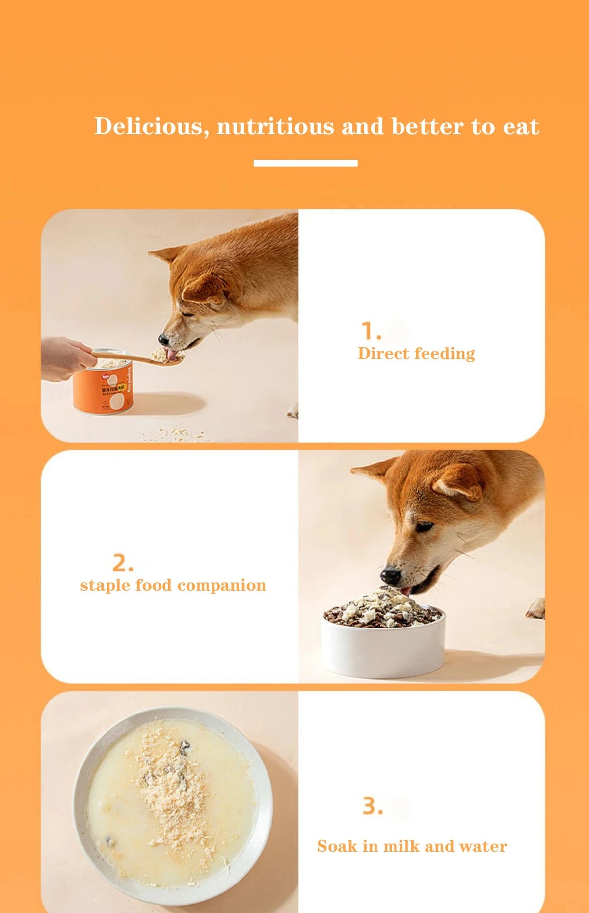 Petisco para animais - Ração para gatos, filhotes e cães