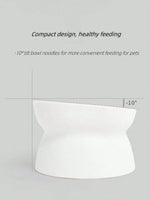 Alimentador de gato e cachorro pequeno tigela