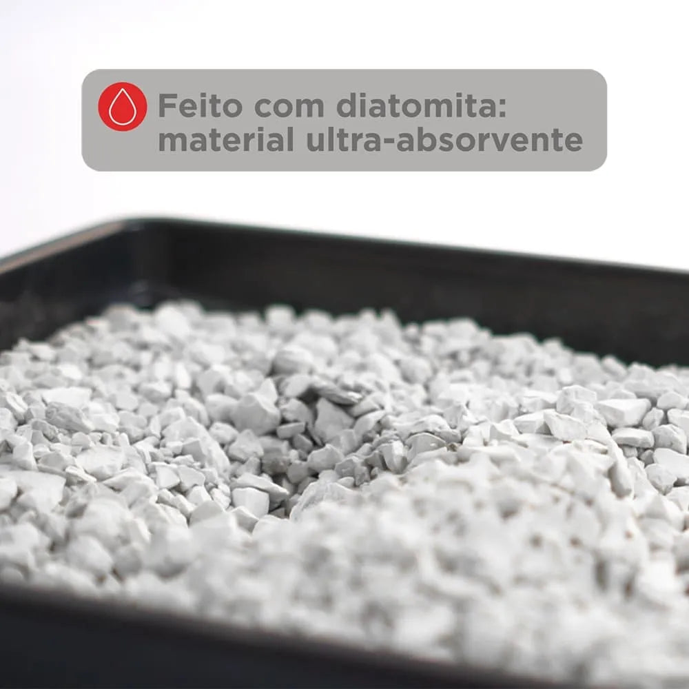 Areia para Gatos White 1,8kg Blue - PP017