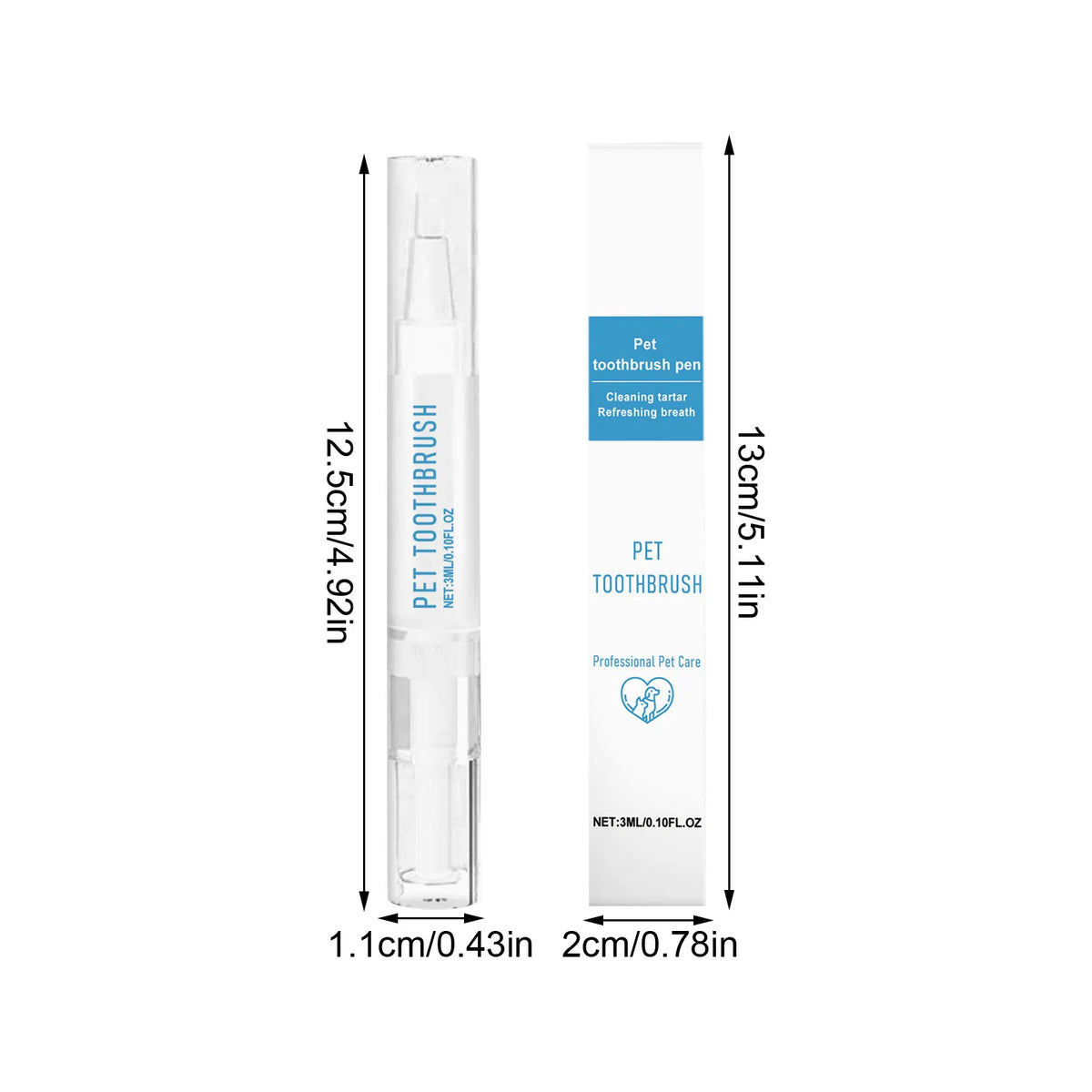 Escova de dentes para pets