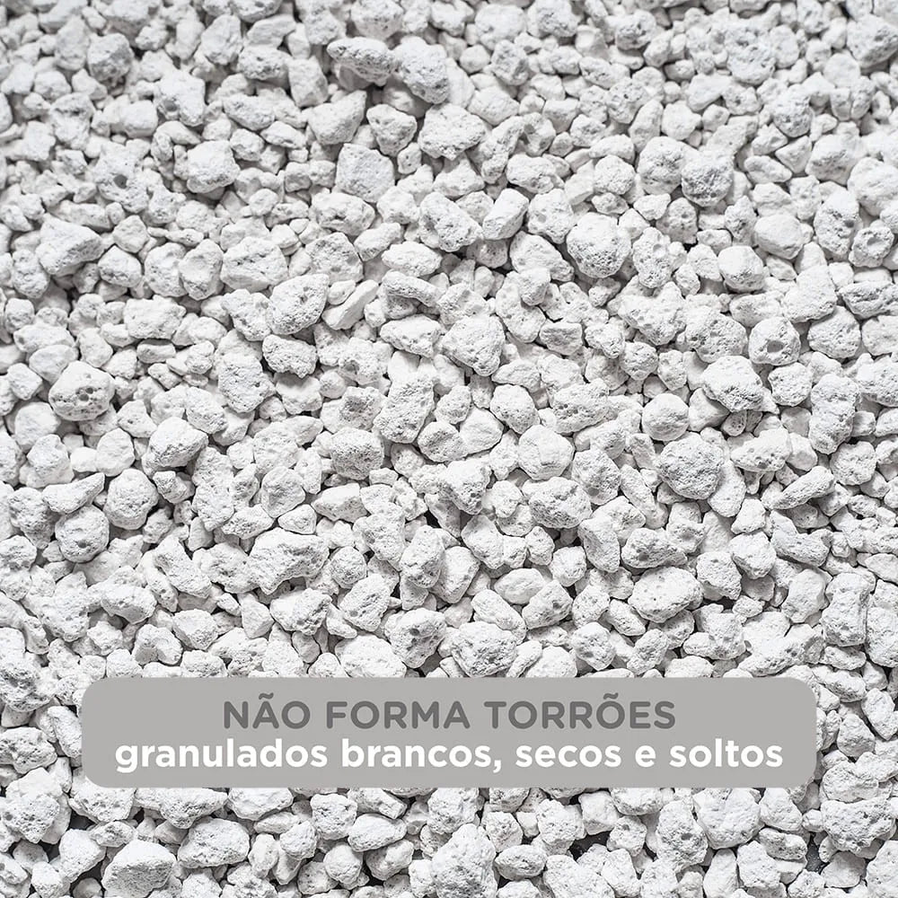 Areia para Gatos White 1,8kg Blue - PP017