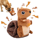 Brinquedo Interativo para Cão em Forma de Esquilo com Som