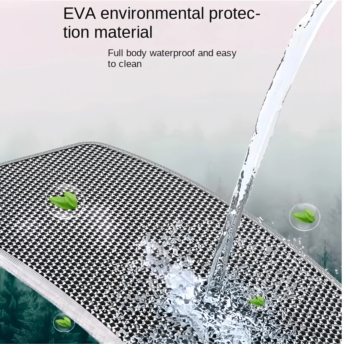 Tapete para Areia de Gato 90x60cm, à Prova d'Água