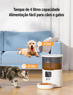 Newpet 4L Alimentador Automático para Pets