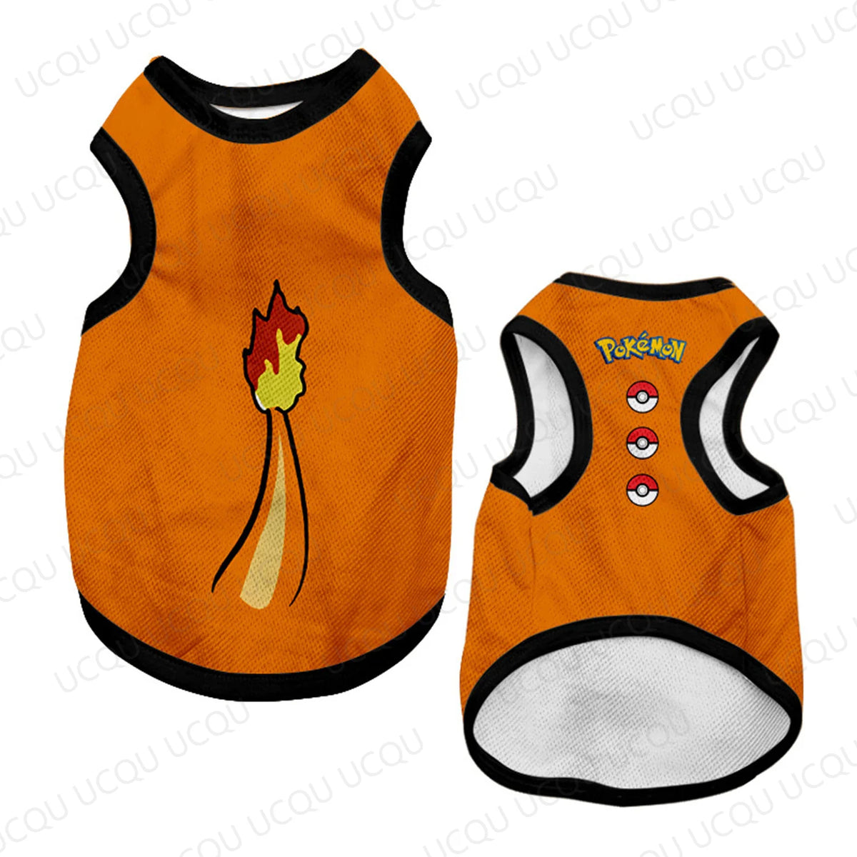 Colete Pokémon para cães e gatos